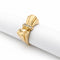 Bague 49 Bague nœud en or jaune et diamants 58 Facettes 35985