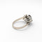 Bague 52 Bague fleur en or blanc, saphir et diamants 58 Facettes 35151