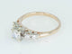 Bague 48 Bague entourage - Or bicolore 14 ct et diamants 0,60 ct 58 Facettes 022X