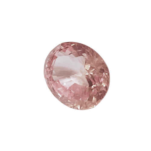 Saphir padparadscha naturel - Pierre 1,71 ct ovale 58 Facettes B52365