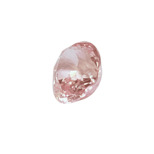 Saphir padparadscha naturel - Pierre 1,71 ct ovale 58 Facettes B52365