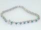 Bracelet Bracelet tennis en or blanc 14 ct et diamants 2,70 ct 58 Facettes AS26