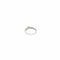Bague 48 Solitaire accompagné - Bague en or blanc et diamants 58 Facettes Z15B51806
