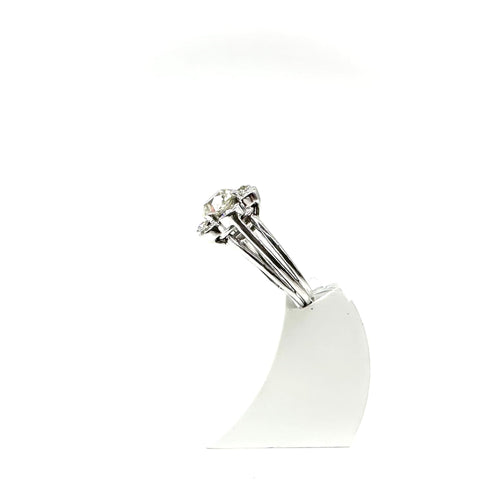 Bague Bague en or blanc et diamants 58 Facettes Z15B51812
