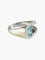 Bague 55 Bague U en or blanc et diamants 58 Facettes BO/170001