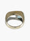 Bague 55 Bague U en or blanc et diamants 58 Facettes BO/170001