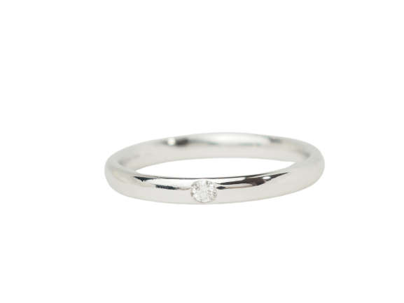Bague 54 Pomellato Lucciole - Bague en or blanc diamants 0,20 ct 58 Facettes 33704