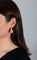Boucles d'oreilles Pendants d’oreilles en or gris, corail et diamants 58 Facettes 269323