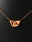 Collier Dinh Van Menottes XS - Collier en or rose 18K 58 Facettes 251