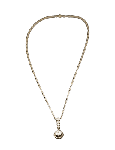 Pendentif Pendentif Art déco 1920 en platine et diamants 58 Facettes C1686