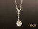 Pendentif Pendentif Art déco 1920 en platine et diamants 58 Facettes C1686
