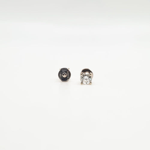 Boucles d'oreilles Boucles d'oreilles en or blanc 18 carats et diamants 58 Facettes BO #1257