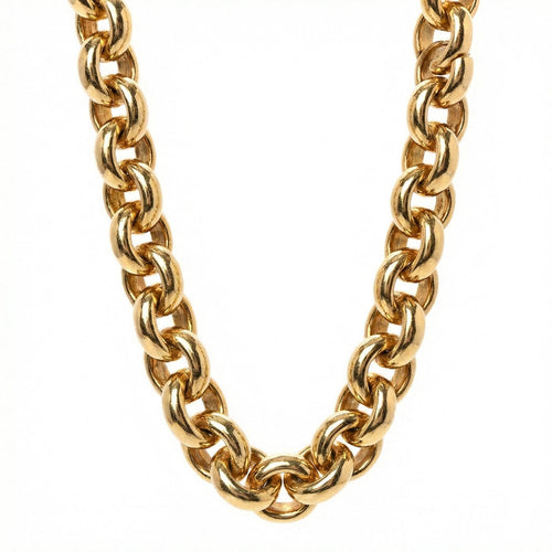 Collier Chopard Belcher - Collier chaîne en or jaune 18k 58 Facettes 26092