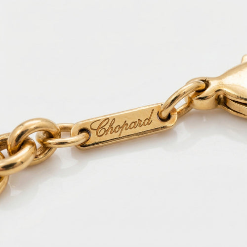 Collier Chopard Belcher - Collier chaîne en or jaune 18k 58 Facettes 26092