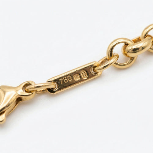 Collier Chopard Belcher - Collier chaîne en or jaune 18k 58 Facettes 26092
