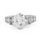 Bague 54 Bague Art déco en platine avec diamants taille ancienne 58 Facettes AN607 (002319)