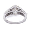 Bague 54 Bague Art déco en platine avec diamants taille ancienne 58 Facettes AN607 (002319)