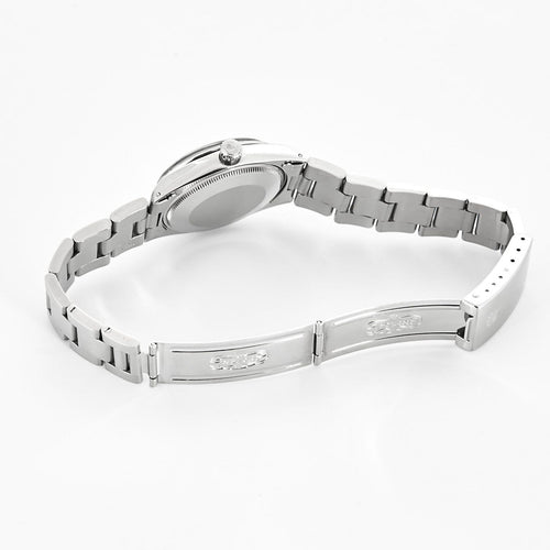 Montre Rolex Air-King - Montre en acier réf. 5500 cadran silver bracelet Oyster 58 Facettes A1151