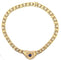 Collier Collier en or jaune et blanc 18 ct avec saphir cabochon et diamants 58 Facettes 227/26 A SHD 116/26