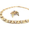 Collier Collier en or jaune et blanc 18 ct avec saphir cabochon et diamants 58 Facettes 227/26 A SHD 116/26