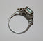 Bague 61 Bague Art déco en or blanc, aigue-marine et diamants 58 Facettes 610