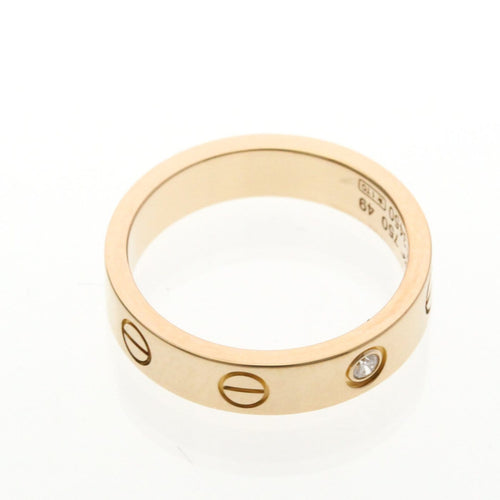 Bague 49 Cartier Love - Alliance en or rose 18K diamant 58 Facettes hpgx9tt580