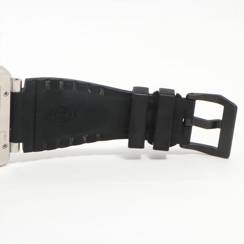 Bell & Ross BR 03-92 - Automatické hodinky, černý gumový řemínek 