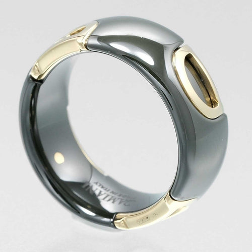 Bague 60 Damiani D Icon - Bague en or blanc, céramique et diamant 58 Facettes o63l21