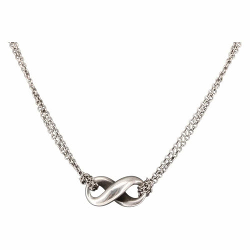 Collier Tiffany & Co. Infinity - Collier pendentif en argent 58 Facettes a1ozowgp9x
