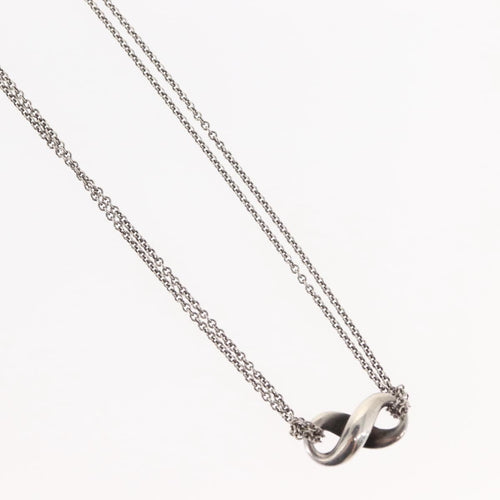 Collier Tiffany & Co. Infinity - Collier pendentif en argent 58 Facettes a1ozowgp9x
