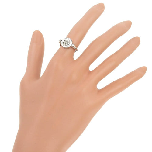 Bague 51 Bvlgari Bvlgari Flip - Bague en or blanc, diamants et onyx 58 Facettes kntxxx