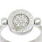 Bague 51 Bvlgari Bvlgari Flip - Bague en or blanc, diamants et onyx 58 Facettes kntxxx