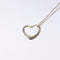 Collier Tiffany & Co. Elsa Peretti Open Heart Pendant Necklace Sterling Silver 58 Facettes pd2677