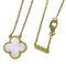 Collier Van Cleef & Arpels Vintage Alhambra - Collier pendentif en or jaune 18K 58 Facettes pczsh8