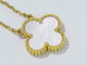 Collier Van Cleef & Arpels Vintage Alhambra - Collier pendentif en or jaune 18K 58 Facettes pczsh8