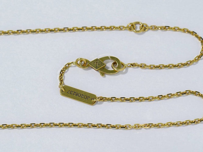 Collier Van Cleef & Arpels Vintage Alhambra - Collier pendentif en or jaune 18K 58 Facettes pczsh8
