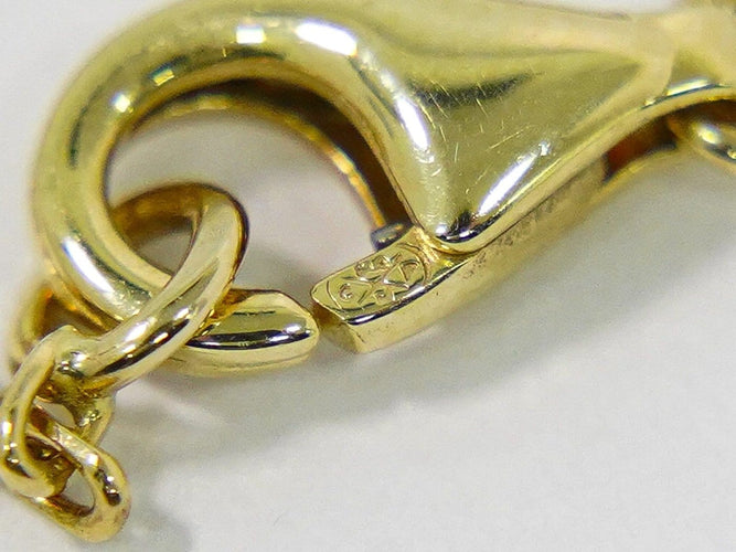 Collier Van Cleef & Arpels - Collier Vintage Alhambra en or jaune et diamants 58 Facettes tj0favf913