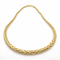 Collier Collier maille palmier en or 18 carats 58 Facettes Collier maille palmier en or