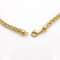 Collier Collier maille palmier en or 18 carats 58 Facettes Collier maille palmier en or