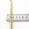 Collier Collier maille palmier en or 18 carats 58 Facettes Collier maille palmier en or