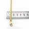 Collier Collier maille palmier en or 18 carats 58 Facettes Collier maille palmier en or