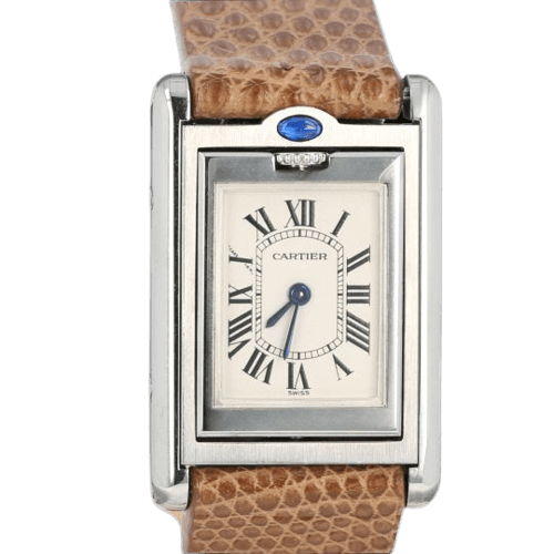 Montre Cartier - Montre Tank Basculante 58 Facettes MT45771