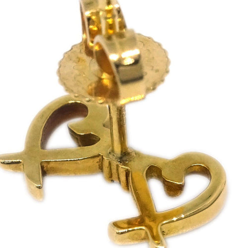 Boucles d'oreilles Tiffany & Co. Paloma Picasso - Boucles d’oreilles Double Loving Heart en or jaune et diamants 58 Facettes ws4gm5