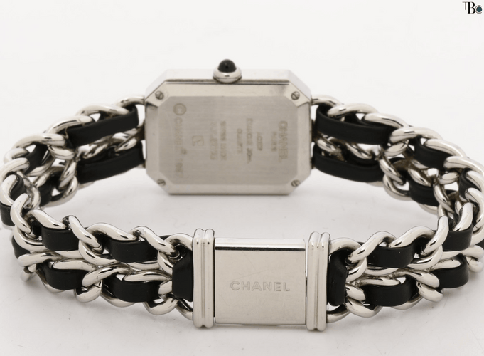 Montre Chanel - Montre Premiere Mini quartz en acier inoxydable, céramique et diamants 58 Facettes xizw2un671