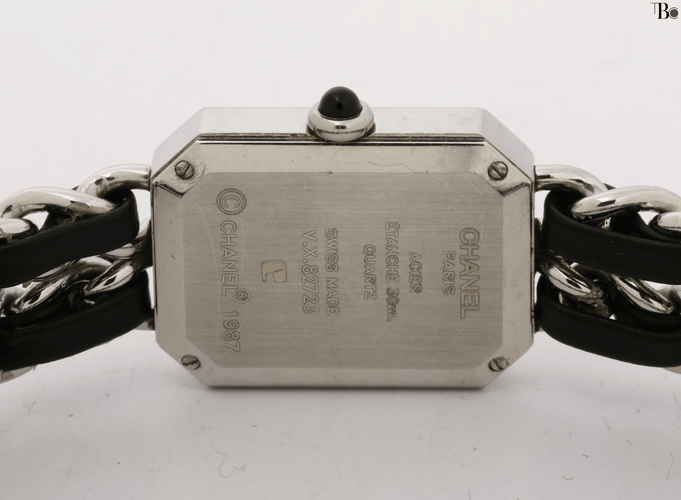 Montre Chanel - Montre Premiere Mini quartz en acier inoxydable, céramique et diamants 58 Facettes xizw2un671