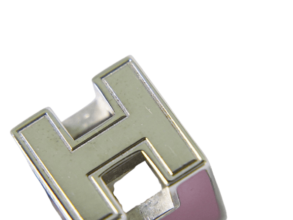 Pendentif Hermès Cage d'H - Pendentif en métal couleur argent 58 Facettes y9u4u8iim8
