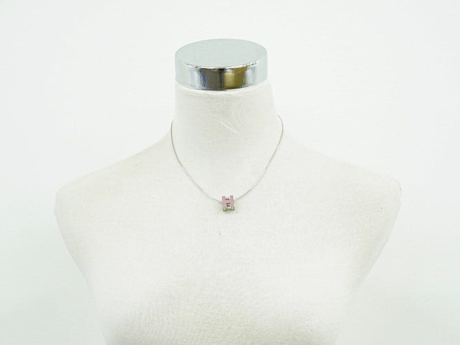 Pendentif Hermès Cage d'H - Pendentif en métal couleur argent 58 Facettes y9u4u8iim8