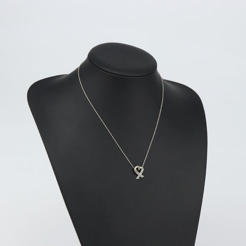 Collier Tiffany & Co. Paloma Picasso - Collier pendentif Loving Heart en argent 58 Facettes vqvbmbasgc