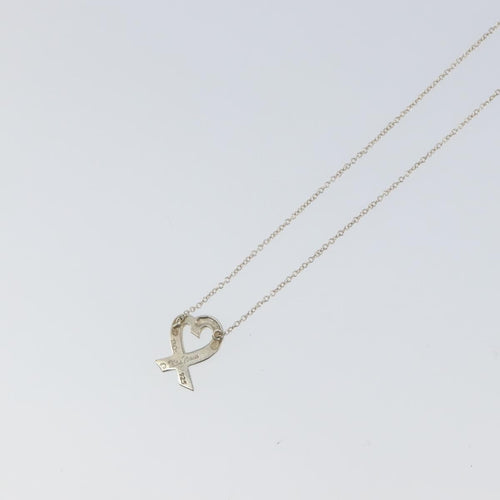 Collier Tiffany & Co. Paloma Picasso - Collier pendentif Loving Heart en argent 58 Facettes vqvbmbasgc