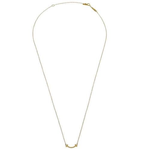 Pendentif Tiffany & Co. - Pendentif T Smile en or jaune 18K 58 Facettes kxrcxn2v0n